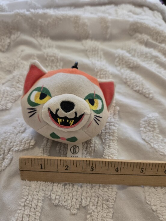 kandy kreepy katz Handbags - Kandy Kreepy Kats Cat Cute Plush Cat Keychain Bag Charm Orange & Cream